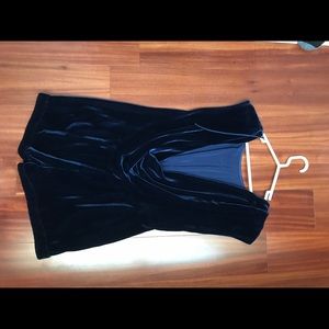 Beautiful deep velvet romper for formal occasions
